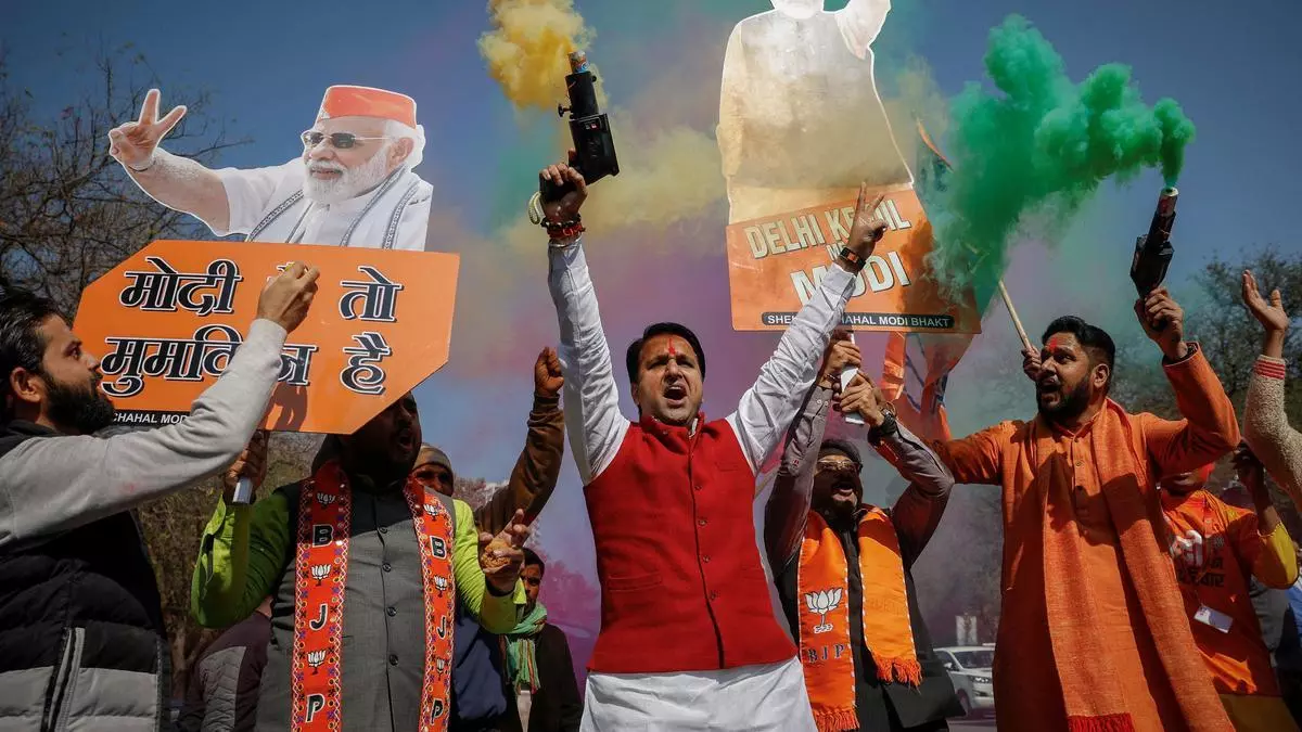 Delhi Election Results 2025 BJP Defeats AAP, Wins 48 of 70 Assembly